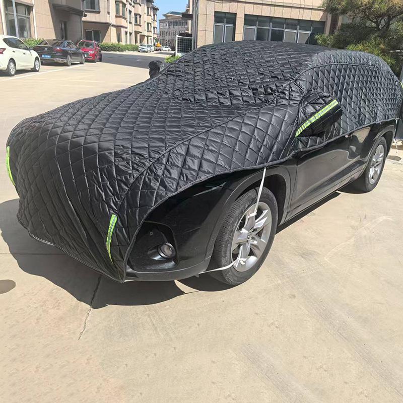All-Weather Car Cover: Rain & Sun Protection, Thickened 210D Oxford Cloth