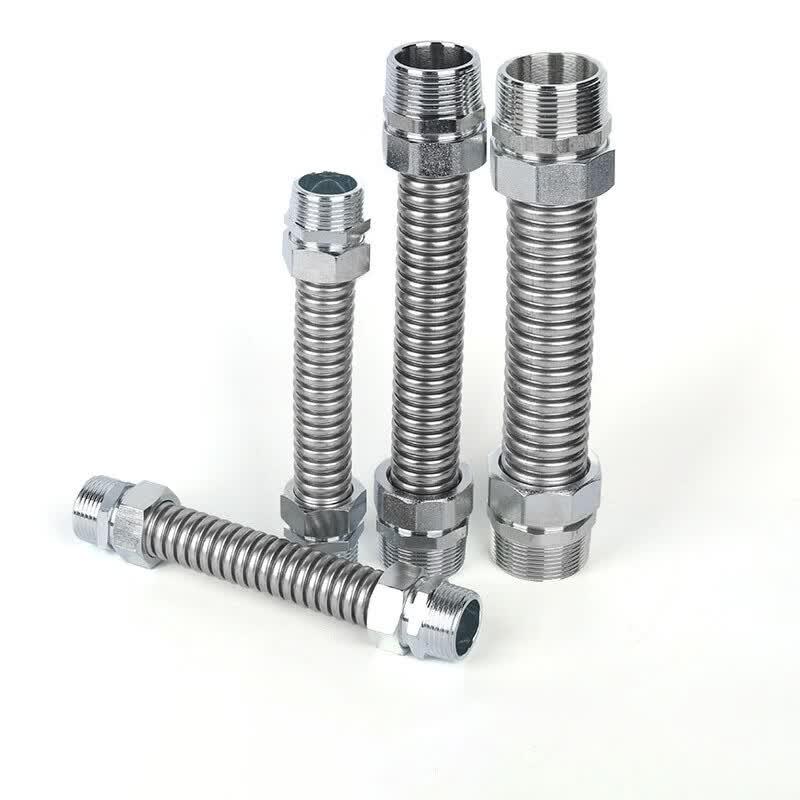 304 Stainless Steel Corrugated AC Connector Pipe