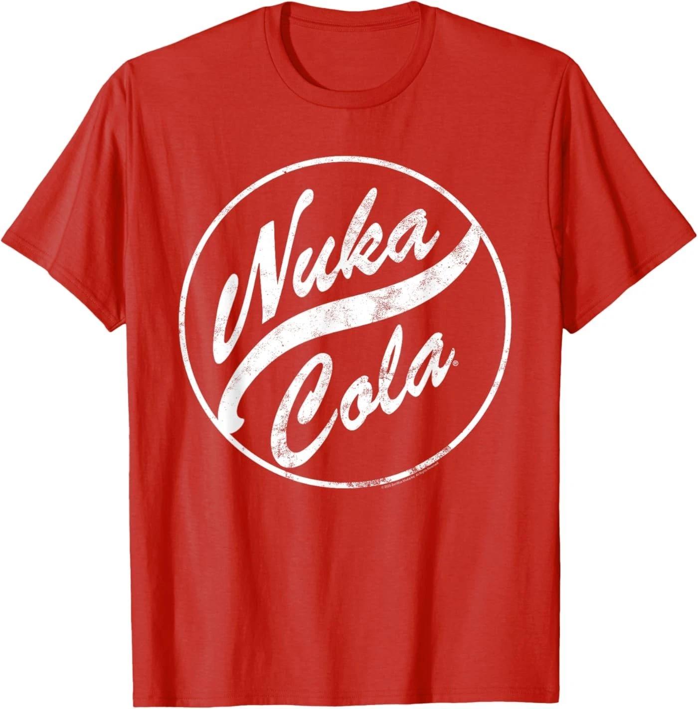 

Футболка с круглым логотипом Nuka Cola из игры Fallout (с эффектом состаренности) 3XL