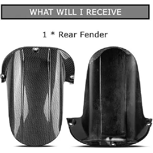 Motorcycle Rear Mudguard Splash Guard Wheel Tire Hugger Proof for Yamaha YZF R1 1998 1999 2000 2001 YZF R1 1998-2001 Accessories