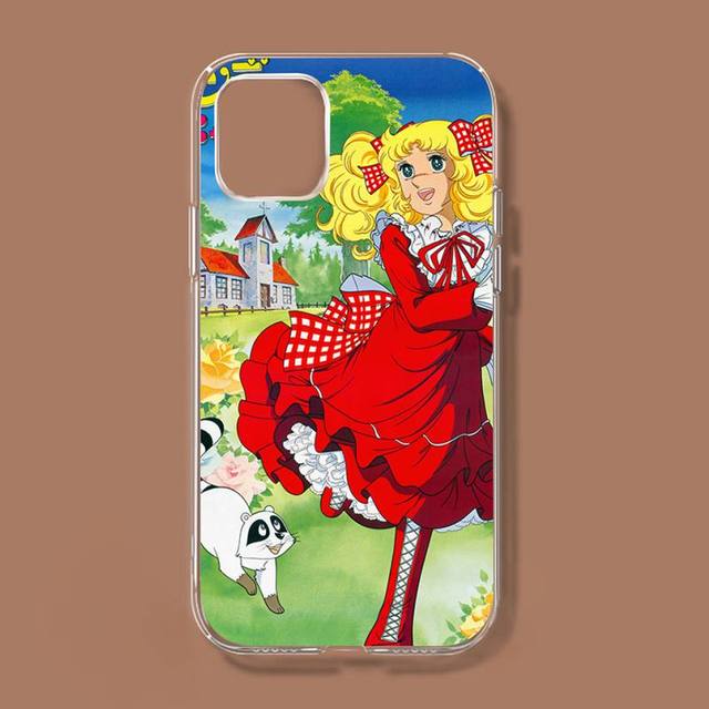 Anime Manga Candy Phone Case For Iphone 8 7 6s Plus X 5s Se 2020 Xr 11 12 Mini Pro Xs Max