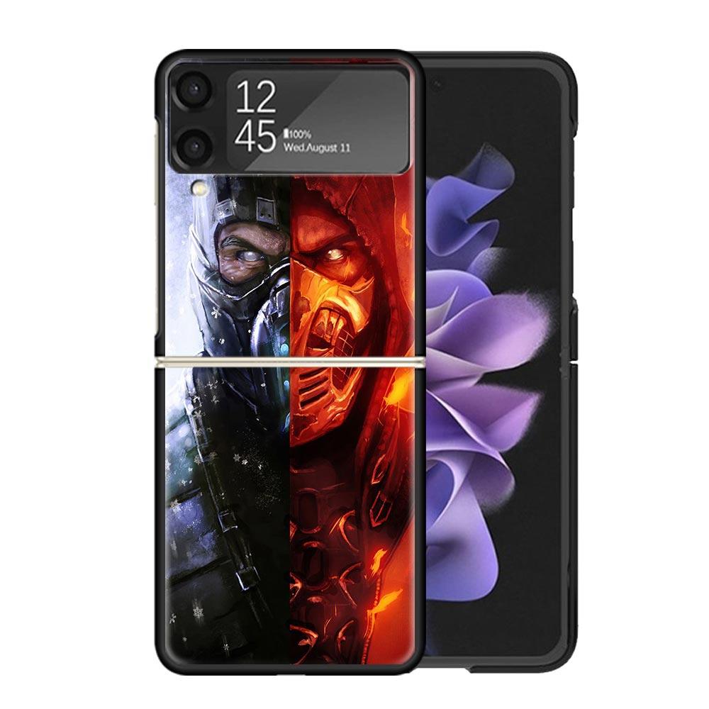 

Mortal Kombat Clear Phone Case For Samsung Z Flip 7 6 5 4 3 Galaxy ZFlip7 ZFlip6 ZFlip5 ZFlip4 ZFlip3 5G Print Cover Z Flip 7 6 Samsung Z Flip