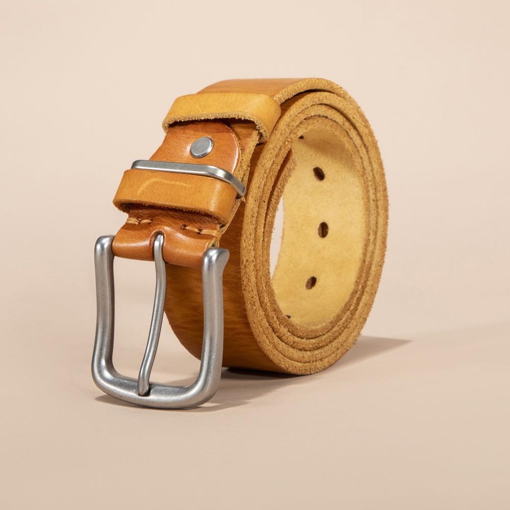 

Кожаный ремень мужской простой повседневный мужской ремень с пряжкой перфорированный ремень 110cm-130cm