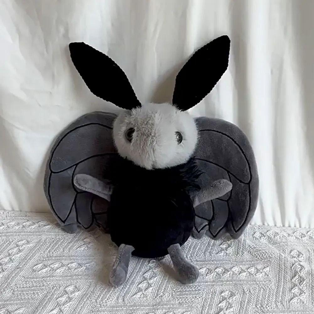 Kawaii Halloween Plush Toy Cotton Mothman Plush Doll Cushion Props   Kids Gift