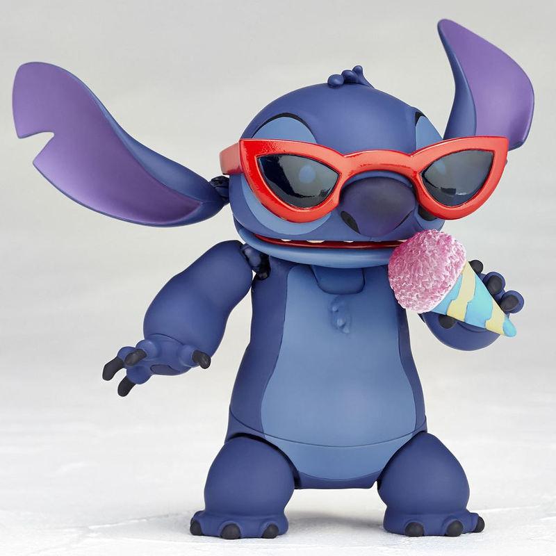 Anime Lilo&Stitch Stitch Actionfigurer Eksperiment Nr.626 Tegneserie Monterbar Leddet Modell Duk Kontor Skrivebordsdekorasjon Pynt