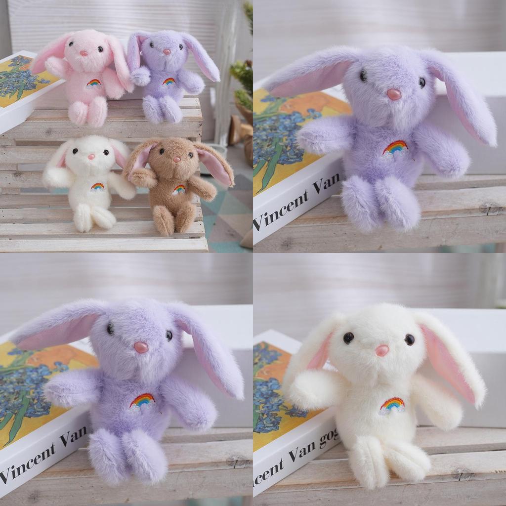 Plush Bunny Keychain With Pp Cotton Filling For Kids And Collectors