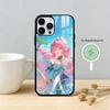 Denia Hiyuki WuWa Wuthering Waves Phone Case For iPhone 17 16 15 14 13 12 Pro Max Plus for Mirror Wireless Magnetic Cover