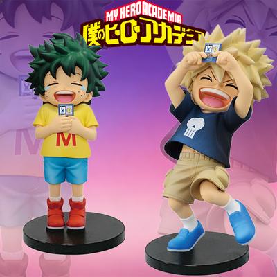 Neue My Hero Academia Anime Figur Midoriya Izuku Bakugou Katsuki Figur PVC Action Figur Ornamente Modell Spielzeug Weihnachtsgeschenk