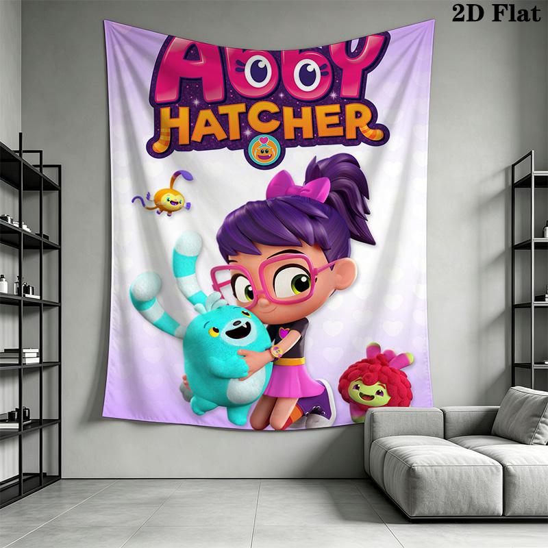 Abby Hatcher Pattern Home Decor Tapestry, Wall Hanging, Decorative RV Wall Cloth.AGT261020115