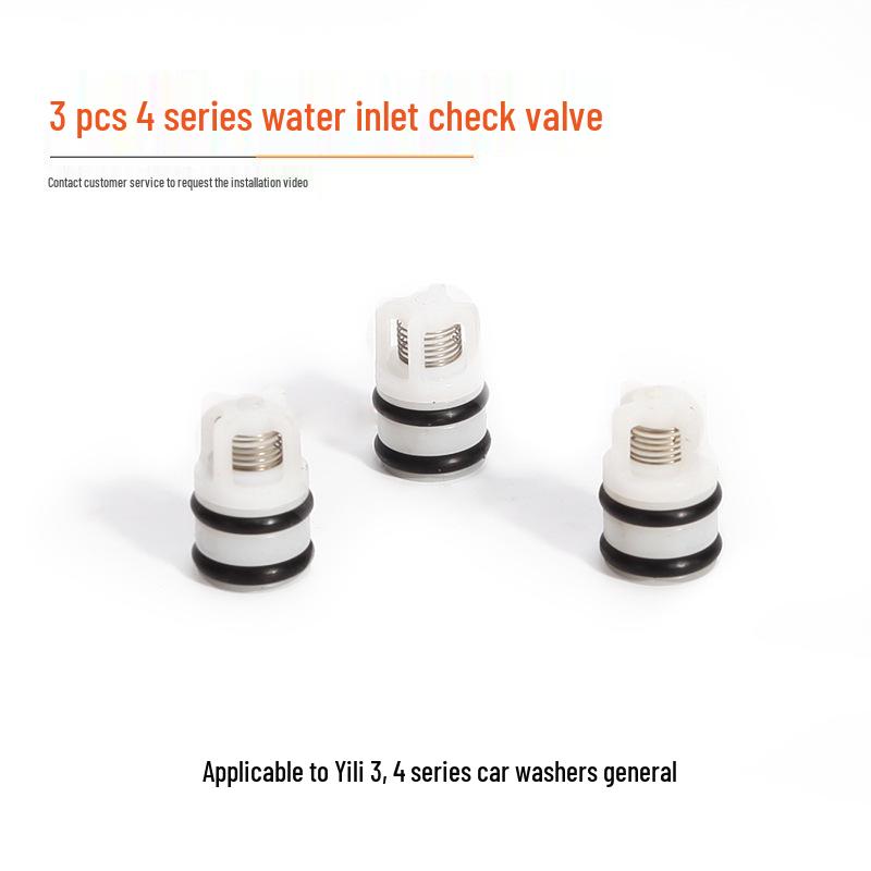 Accessori per lavatrici per auto Yili: Anello di tenuta, spazzola di carbone, valvola di troppo pieno, microinterruttore, valvola unidirezionale.