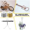 0.3-1.0mm Jewelry Copper Wire Tarnish Resistant Jewelry Beading Wire for Bracelet Necklaces Craft Jewelry Making Supplies