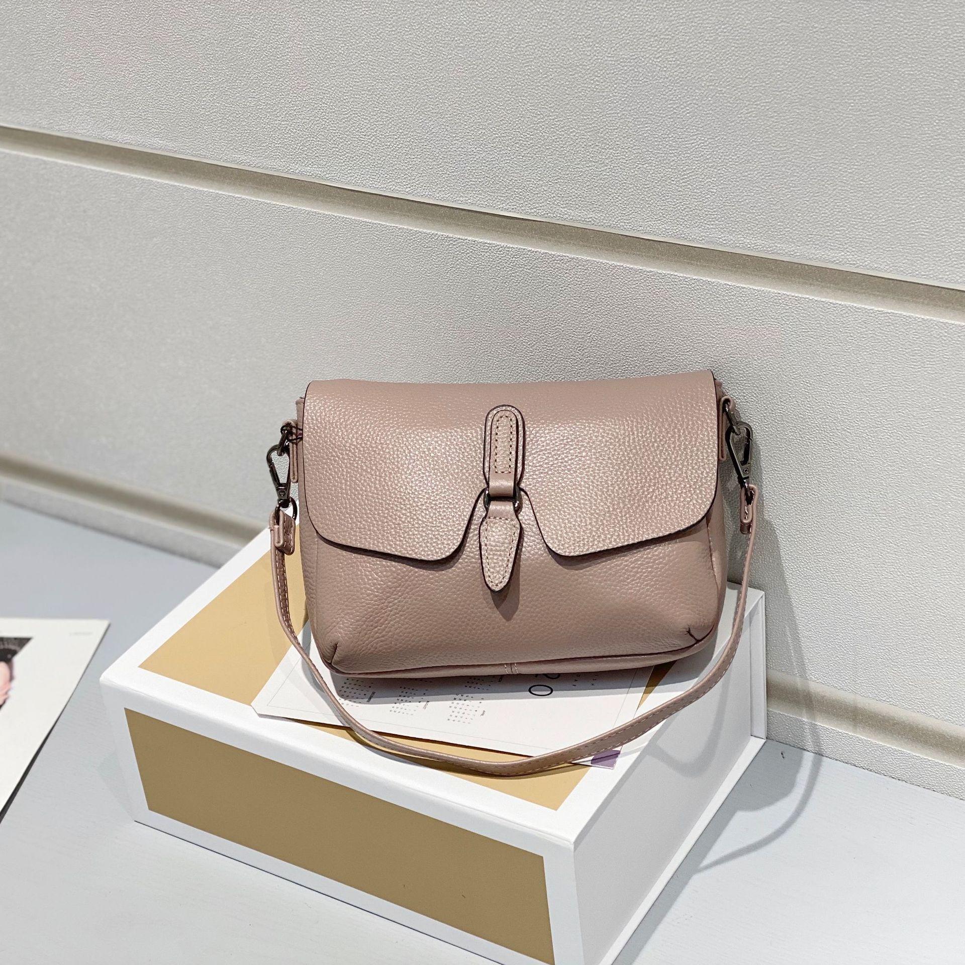 

Women s Genuine Cowhide Versatile Dumpling Bag 2025 - Fashionable Two-In-One Mother s Handbag