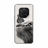 For Honor GT Pro Case Capa Silicone Painted Cats Soft Black Cover For Honor GT Pro Cover honorGT Pro TPU Coque Protective Shells
