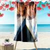 Titanic Print Beach Towel, Large Soft Quick Dry Towel for Beach Camping Swimming