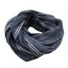 Spring/Summer New Men's Linen Scarf Blue Color Versatile Breathable Shawl Casual Hairy Japanese Striped Scarf for Men