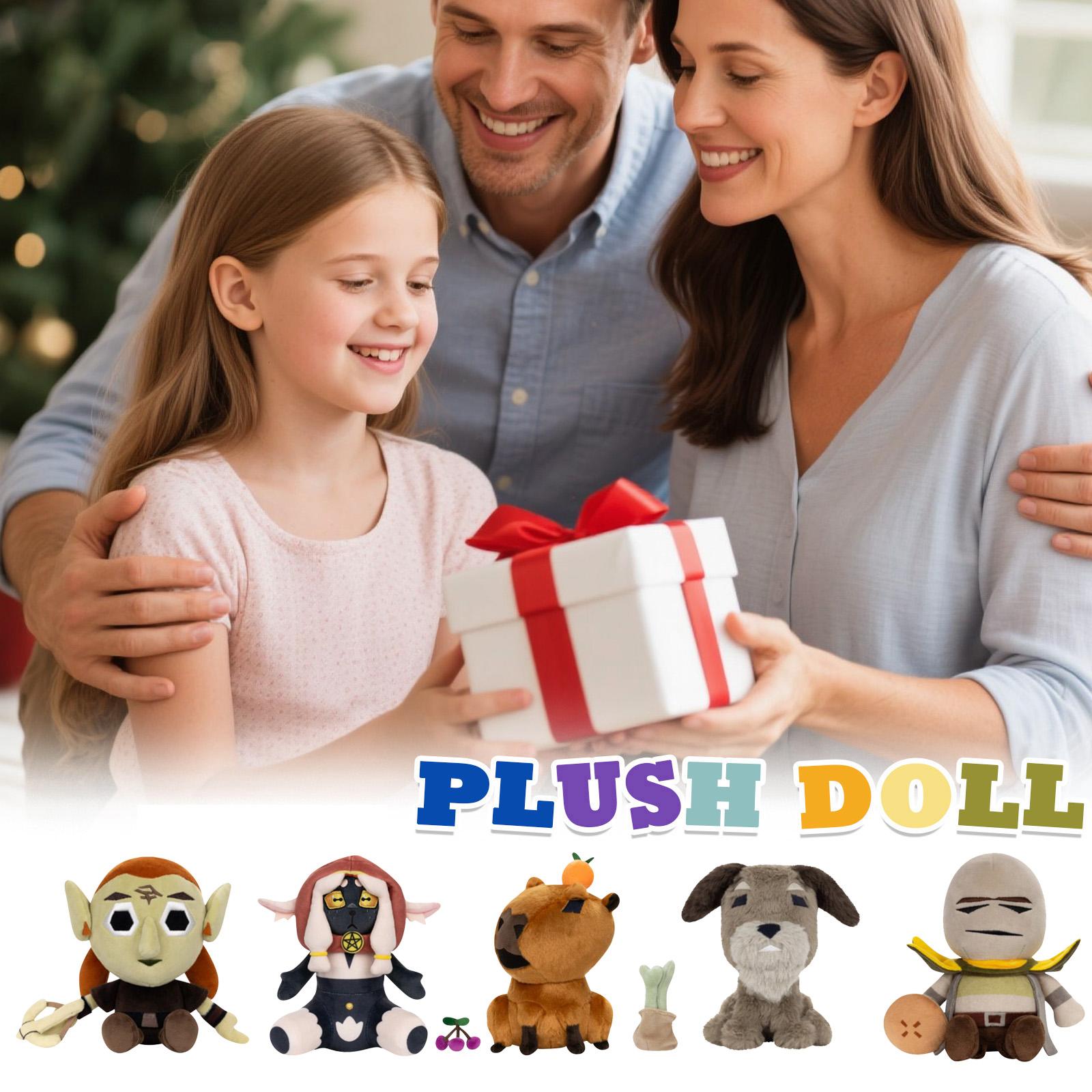 

Плюшевая кукла, Игрушка в подарок, Мультфильм, Детская тряпичная кукла, Детская подарочная подушка One Size