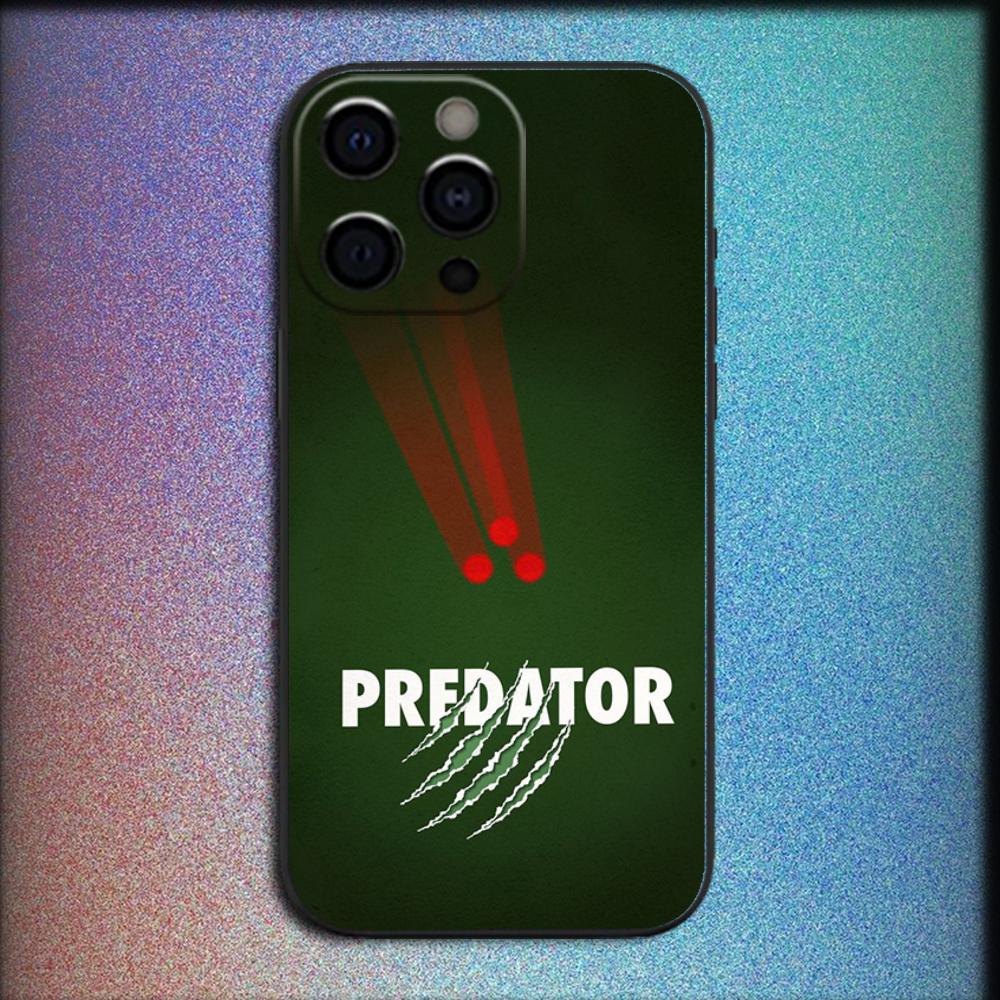 Cool Predator Phone Case For iPhone 16,15,14,13,12,11,Pro,X,XS,Max,XR,Plus,Mini Soft Black Cover