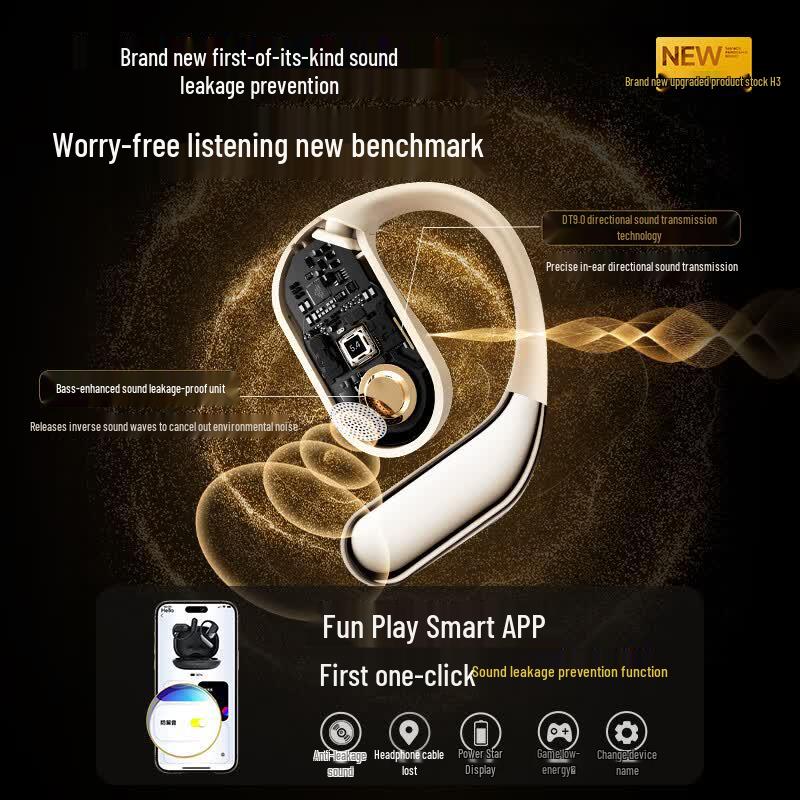 Picun H3 Wireless Bluetooth Gaming Headphones with Mic
