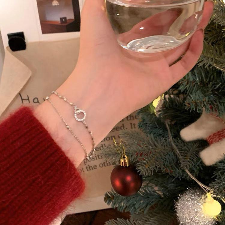 Stylish Geometric Zirconia Bracelet For Women Perfect For Gifting Special Occasions