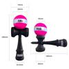 RANGS JAPAN Wooden Includes spare string and Ages 6 and KENDAMA (RANGS) Kendama, Pink, (Beech), threader, up,