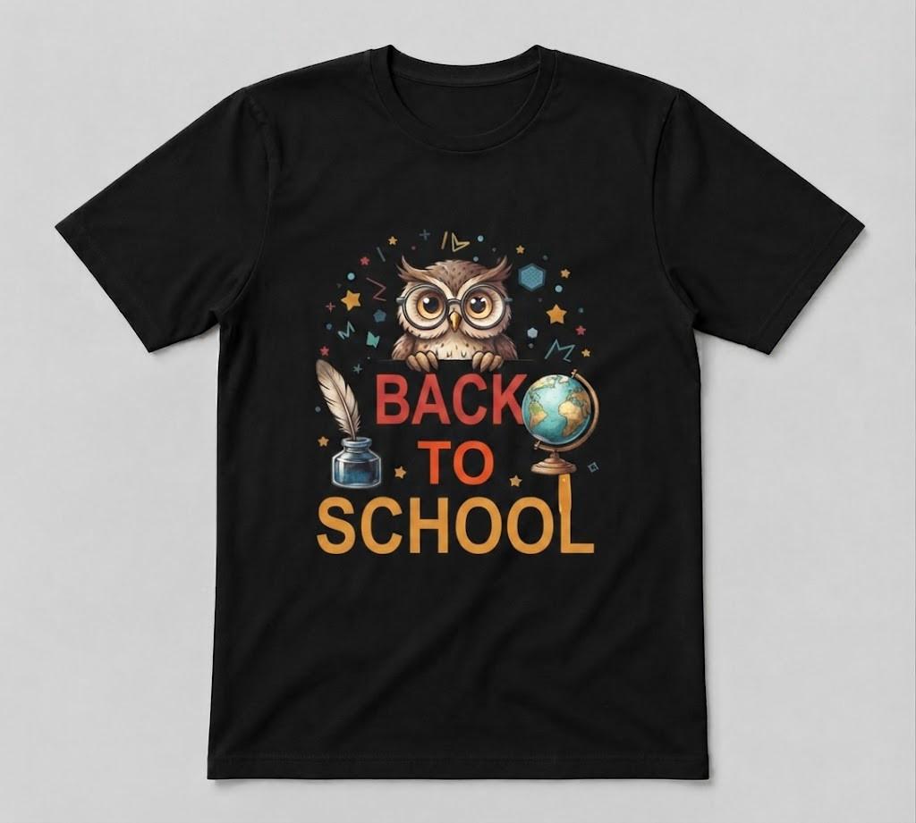 Back To School Funny Teacher Back To School Education Black T-shirt