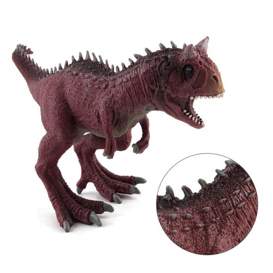 Simulation Plastic Cement Stegosaurus Carnotaurus Dinosaur Model Toy Children Gift for Decoration