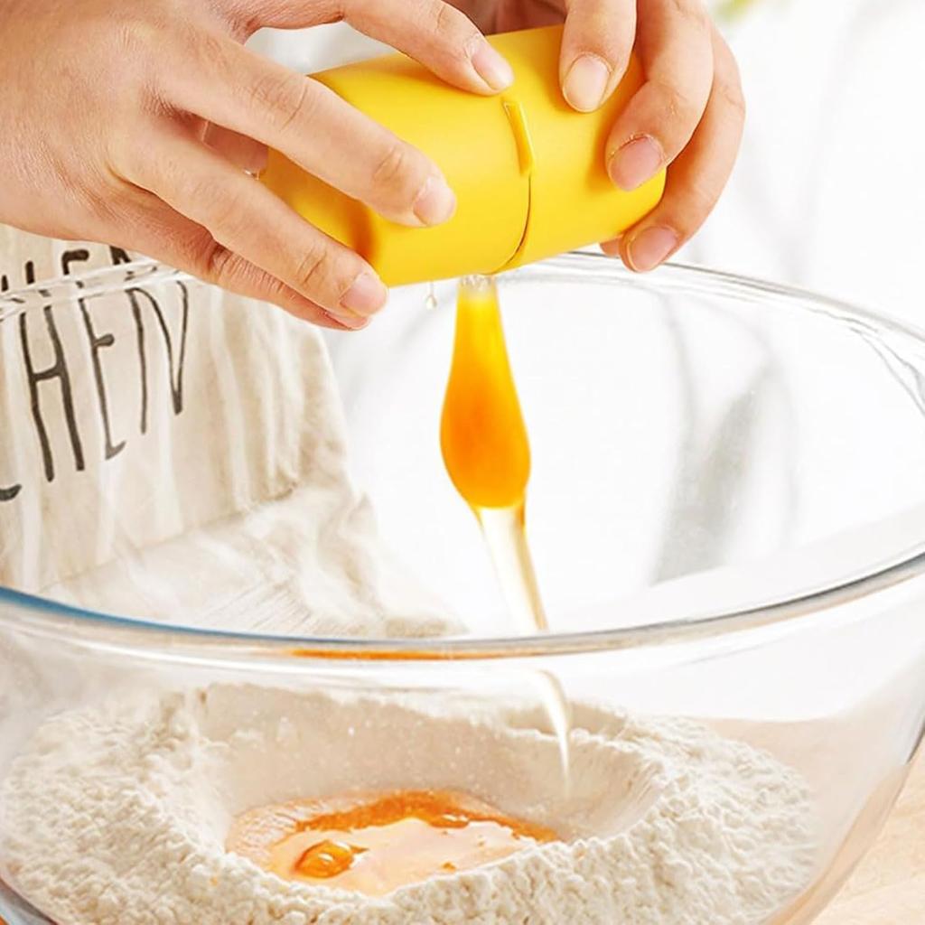 New Egg Shell Opener Portable Egg Shell Opener Tools Handheld Eggs Breaker Multifunctional Egg Cutter Egg Cracker and Separator