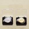 30x21mm Magnifying Glass Pocket Jewelry Loupe Mini Folding Magnifier For Identifying Jade Coin Antique Magnifying Glass