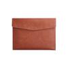 A4 Leather Office File Bag - Business Document & Contract Holder