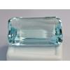 Lab Created Aqua Blue Topaz Emerald Cut 47-49 Ct Beautiful Certified Gemstone