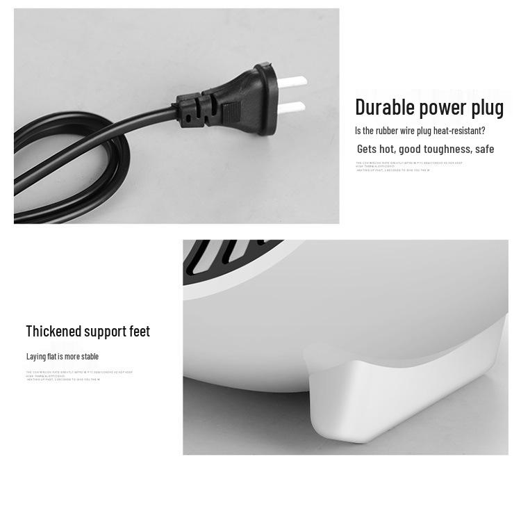 Cross-Border Cute Cartoon Mini Desktop Heater (EU/US Standard)