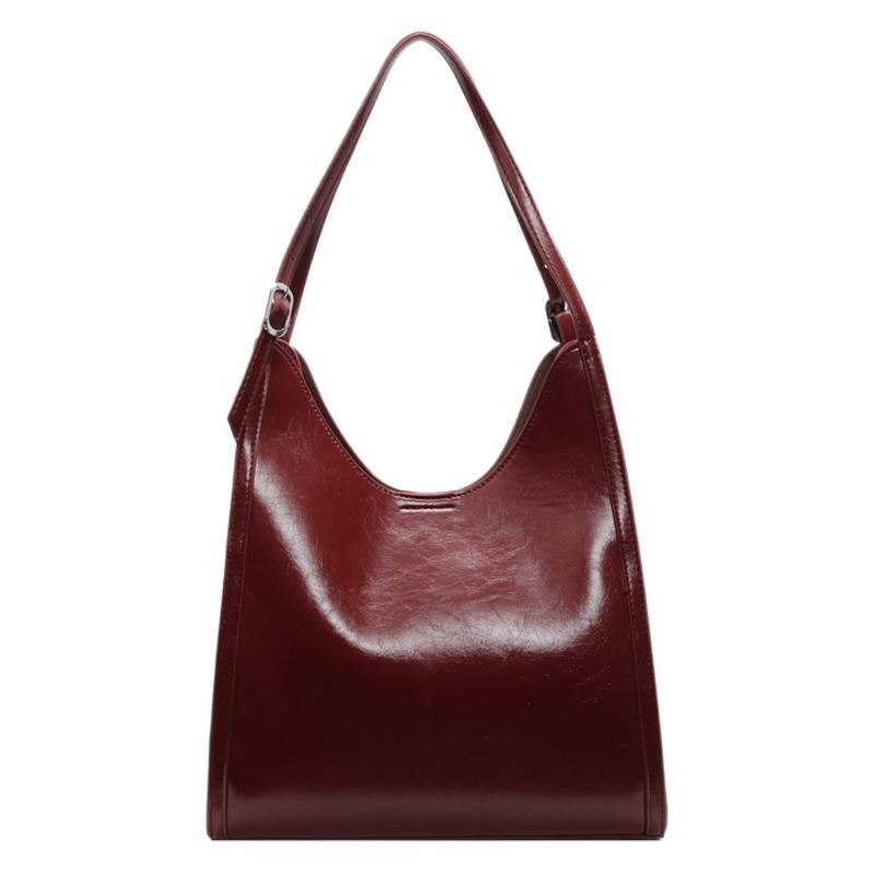 High-quality underarm large-capacity versatile shoulder bag handbag new niche Korean version solid color women's bag wholesale