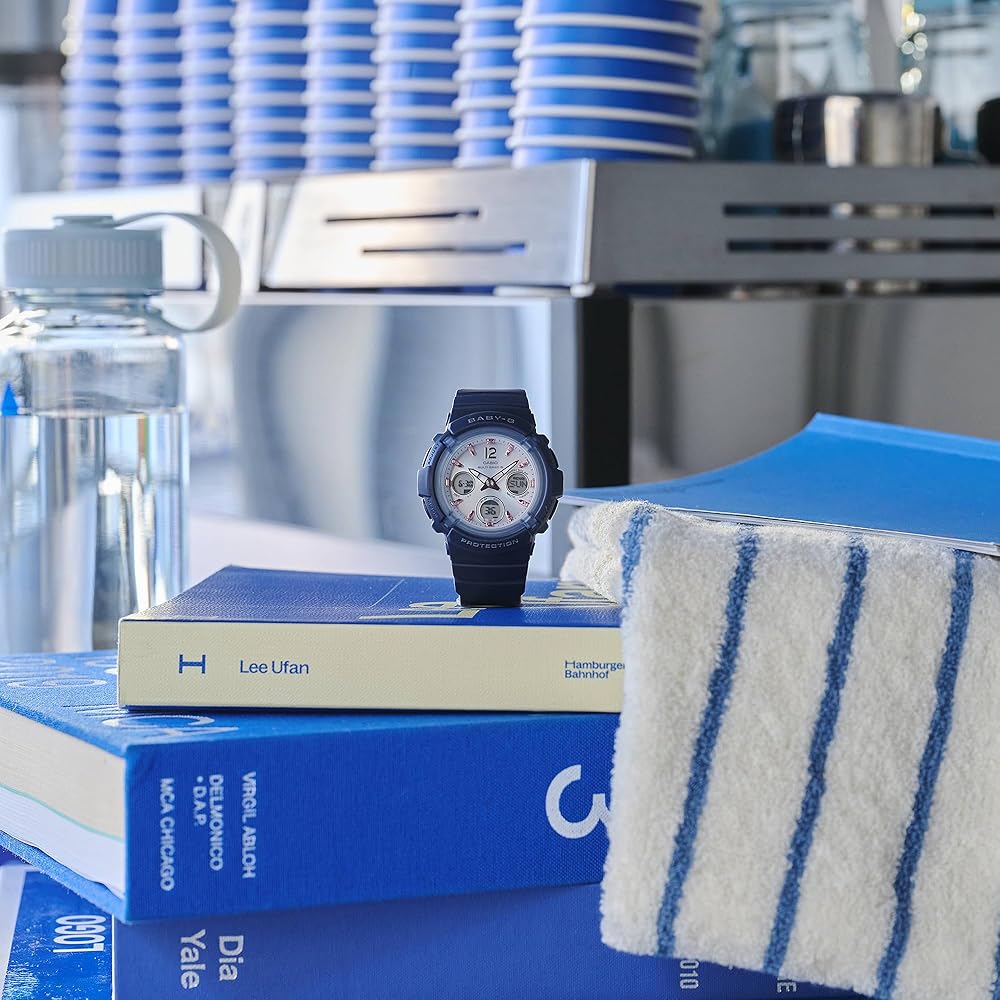 [Casio] Watch Baby Gee [Domestic Genuine] Radio Wave Solar BGA-2800-2A2JF Ladies Navy