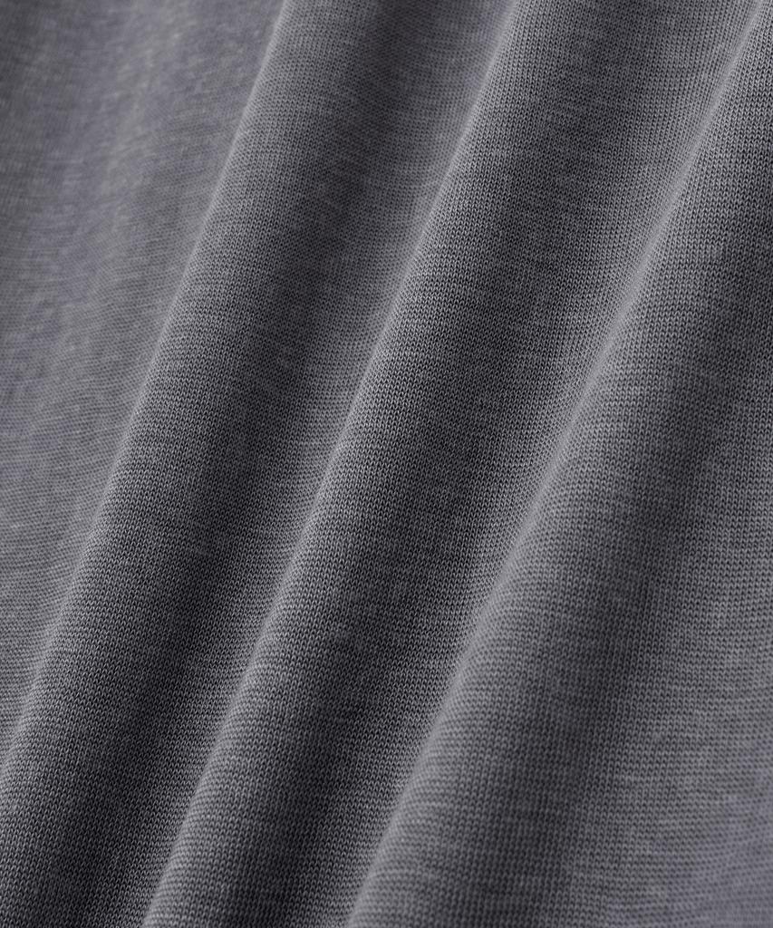 NOIRER FOR WOMAN Silky Drape Skirt (Charcoal)