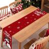 Christmas Table Runner Merry Christmas Decorations for Home 2026 Cristmas Table Flag Cover Navidad Noel Gift New Year Tablecloth