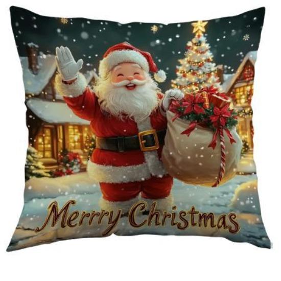 

Рождественская американская декоративная наволочка для подушки, наволочка, диван, гостиная, подушка, наволочка 45*45cm