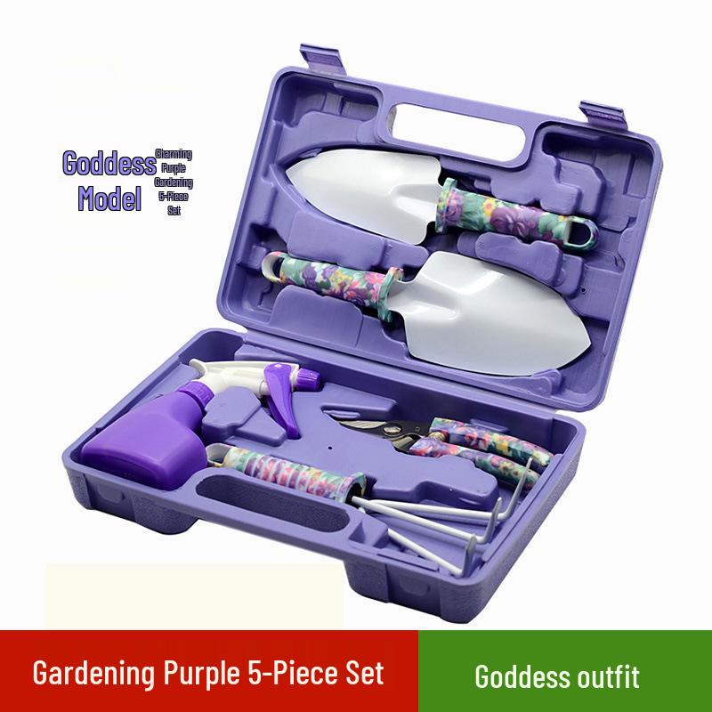Three-Piece Gardening Tool Set: Mini Shovel Kit for Planting, Bonsai, and Potted Flowers
