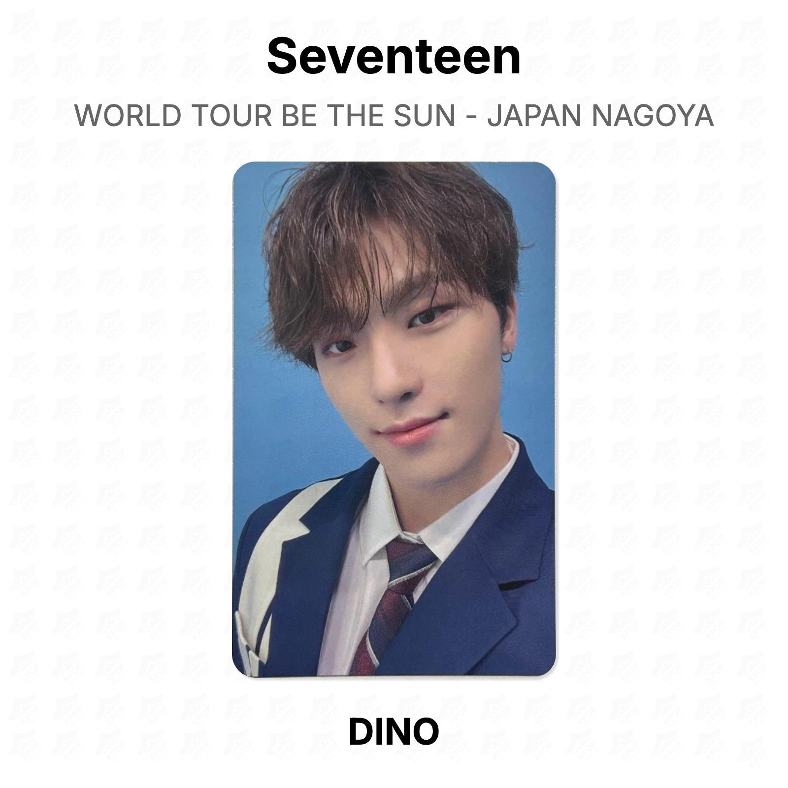 Seventeen WORLD TOUR BE THE SUN - JAPAN NAGOYA Official Photocard DINO