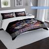 Two Wolf Flowers Duvet Cover Soft Bedding Set For Bedroomdorm Personalized Name Threepiece Set 1 Duvet Cover And 2 Pillowcases Perfect Gift For All
