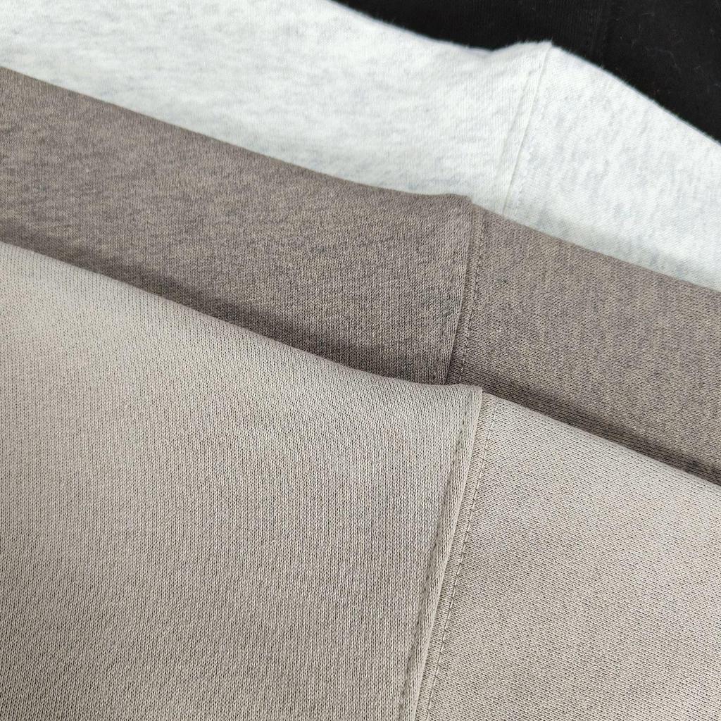 FOG Double-Stitched Metallic Textured Crewneck Sweatshirt - 25 Styles, Trendy Loose Fit for Youth