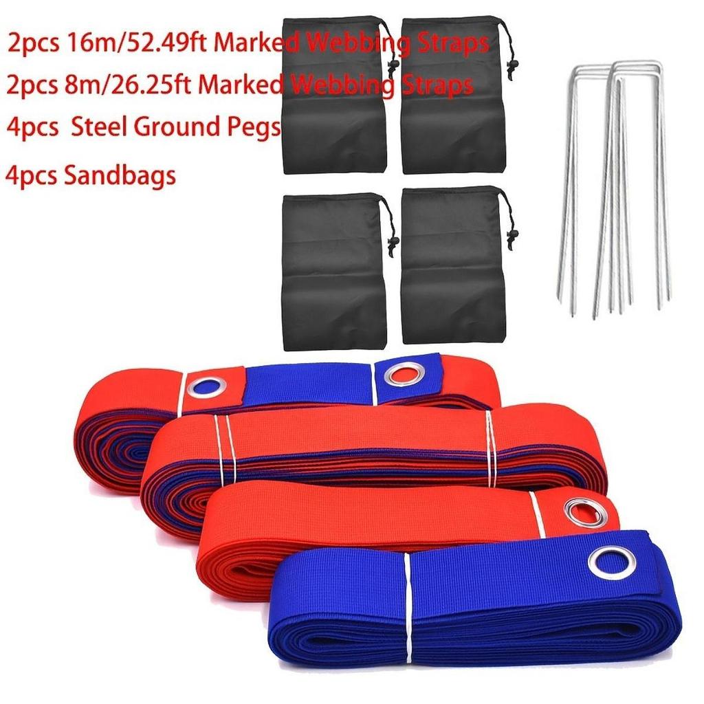 Weatherproof Beach Volleyball Court Lines for Sand