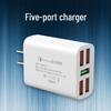 Universal Fast Charging Multi-Port USB Charger for Android, Huawei, Xiaomi, Vivo, and OPPO Devices