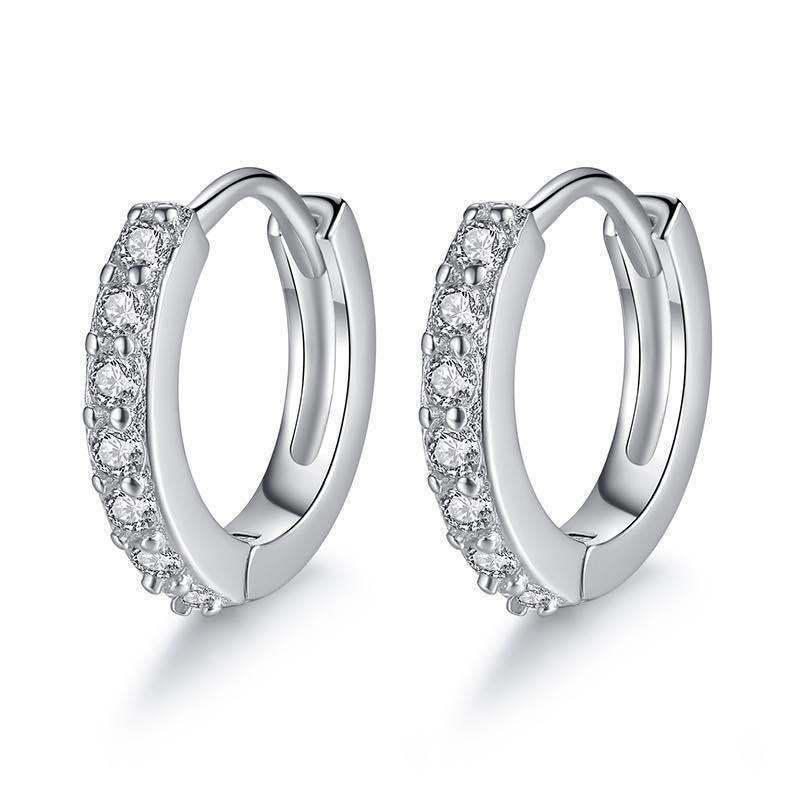 2026 Light Luxury Rhinestone Earring: Versatile Open Ear Cuff with High-End Style for Women