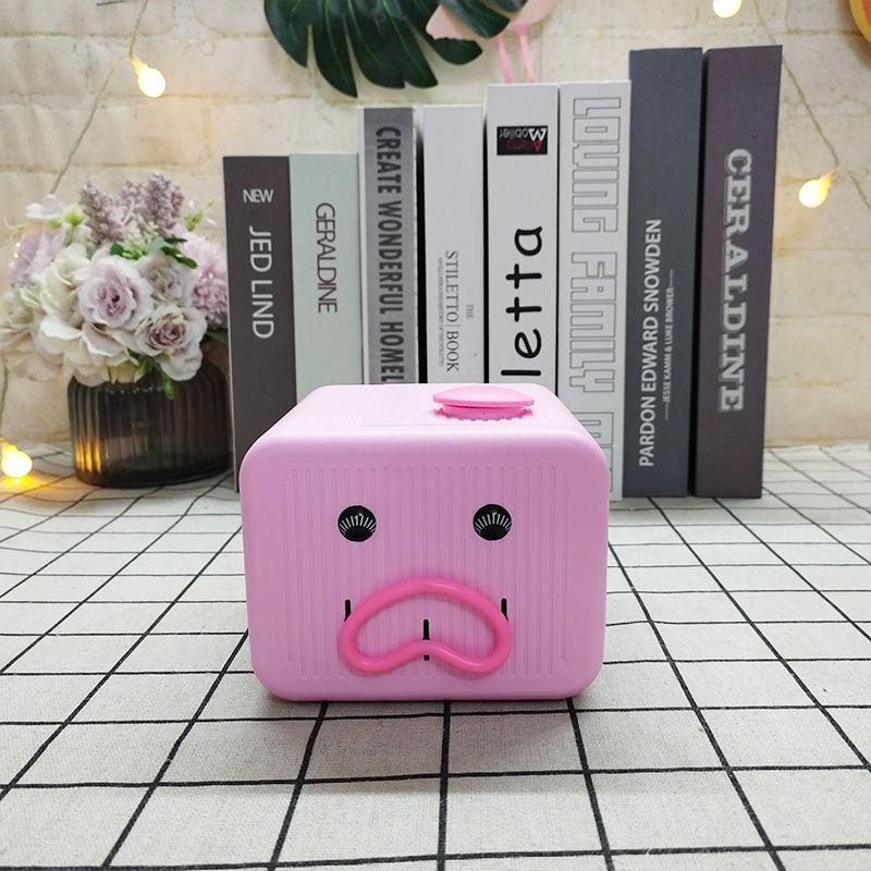 Creative Funny Face Money Box with Voice Learning & Blinking Features