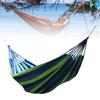Outdoor Hammock Comfortable Polyester Cotton Up To 440.9lbs Anti Rollover Portable Hammock for