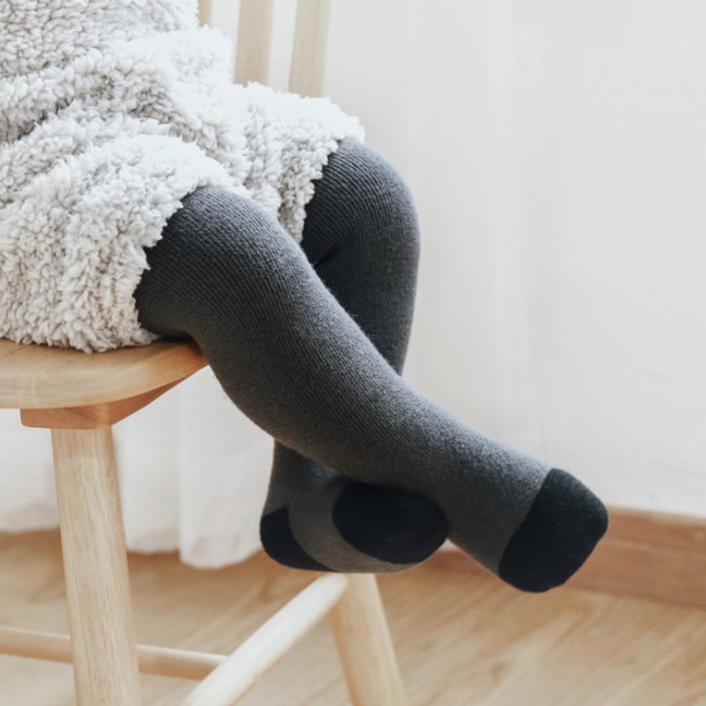 Winter Baby Kids Girls Thickened Lined Warmth Fleece Long Pants Leggings