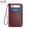 RFID Anti-Magnetic Multi-Functional Passport & Document Wallet with Zipper