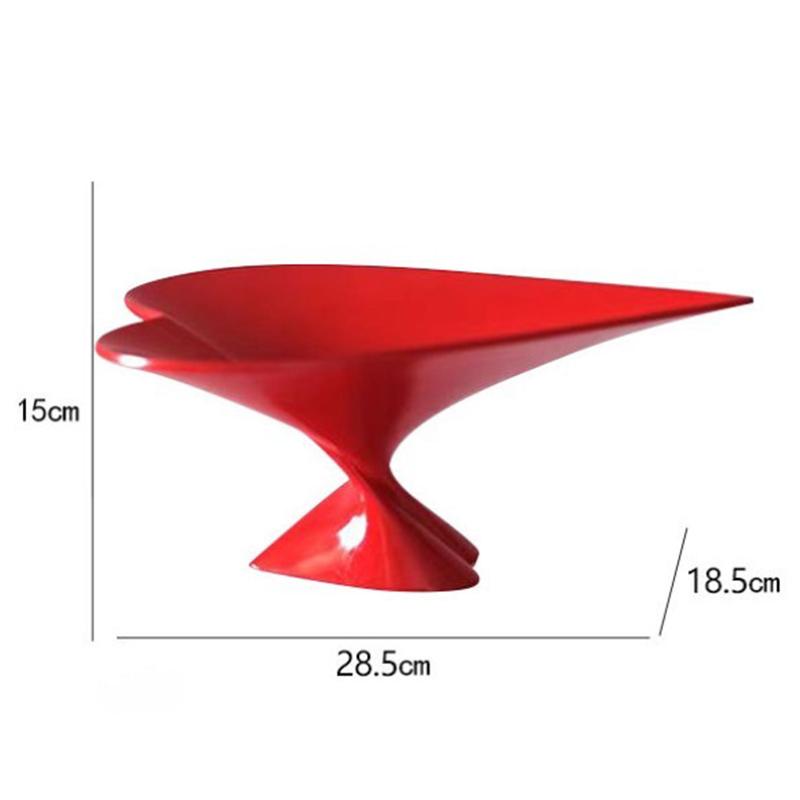Modern Love Fruit Plate Desktop Art Storage Tray Living Room Jewelry Storage Tray Display Stand Home Decoration Accessories