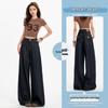Lyocell Tencel Women's Wide-Leg Jeans - Spring/Summer 2026: Loose, Drapey, Slimming Pants