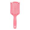 9-Rows Detangling Hair Brush Denman Detangler Hairbrush Scalp Massager Straight Curly Wet Removable DIY Hair Comb Brush